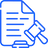 Legal benefit icon